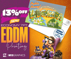 Current Special: 13% Off New Economy 7pt EDDM*