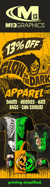 Current Special: 13% Off Glow-In-The-Dark Apparel