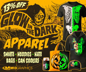 Current Special: 13% Off Glow-In-The-Dark Apparel