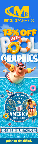 Current Special: 13% Off NEW PRODUCT - Pool Graphics
