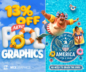 Current Special: 13% Off NEW PRODUCT - Pool Graphics