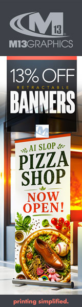 Current Special: 13% Off Retractable Banners