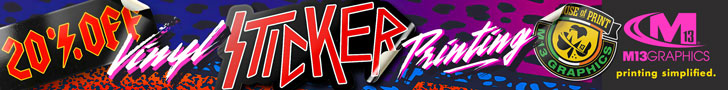 Current Special: 20% Off Vinyl Sticker Printing